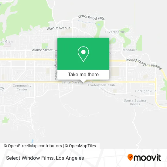 Select Window Films map