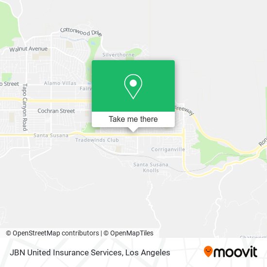 JBN United Insurance Services map