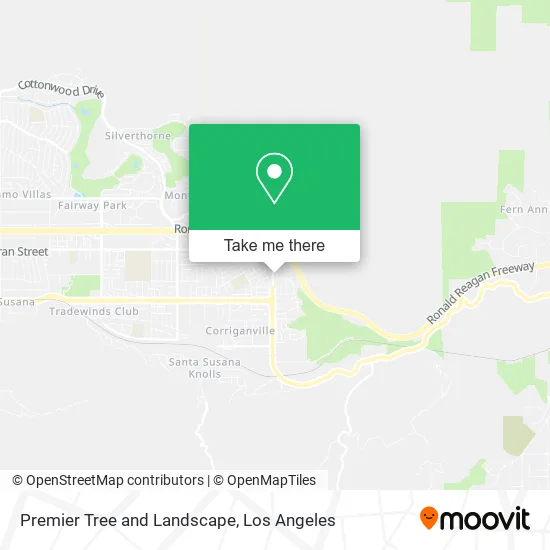Premier Tree and Landscape map