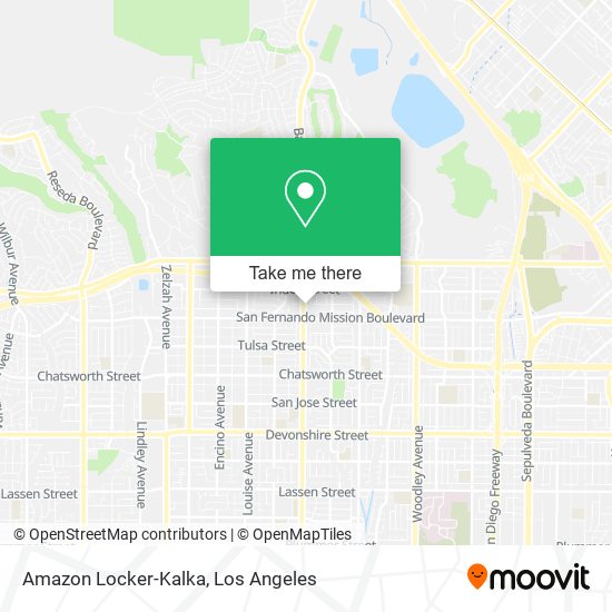 Mapa de Amazon Locker-Kalka