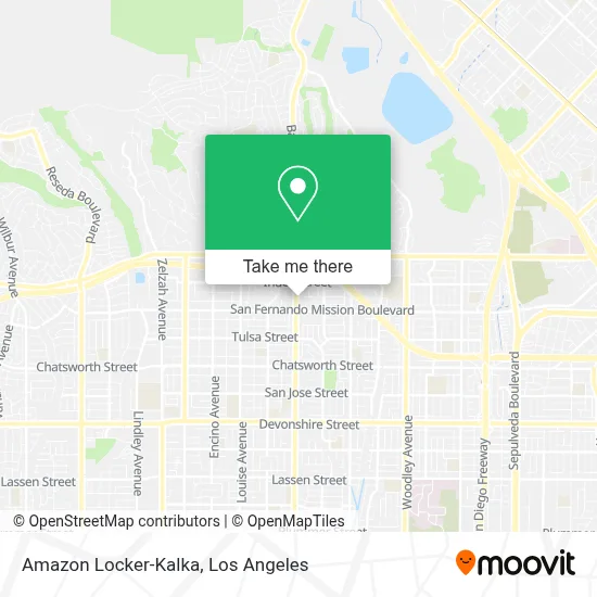 Amazon Locker-Kalka map