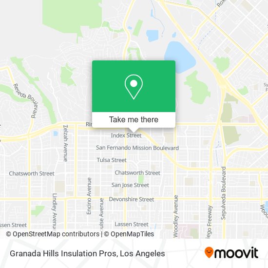 Mapa de Granada Hills Insulation Pros