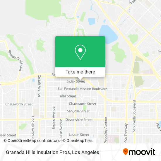 Mapa de Granada Hills Insulation Pros