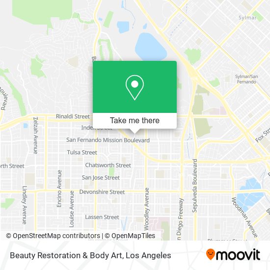 Beauty Restoration & Body Art map