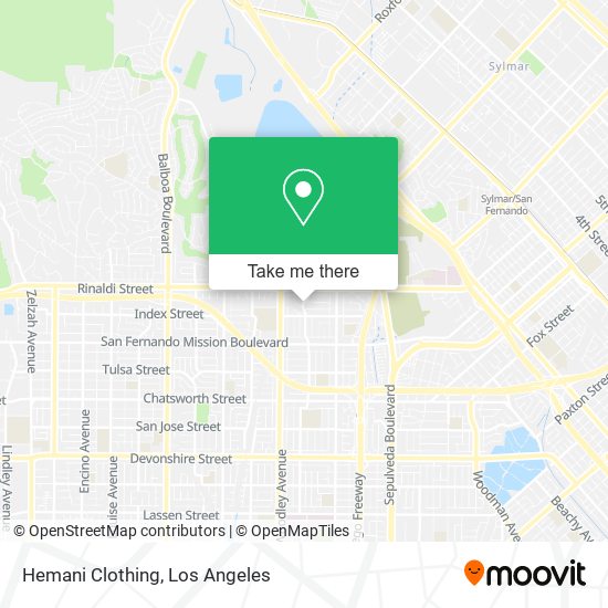 Mapa de Hemani Clothing
