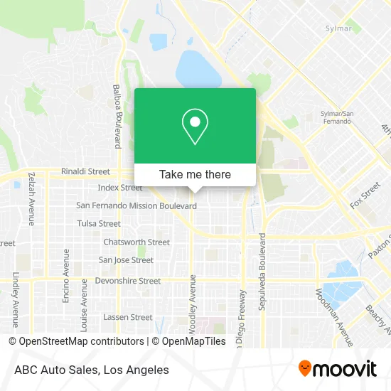 ABC Auto Sales map