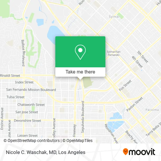 Nicole C. Waschak, MD map