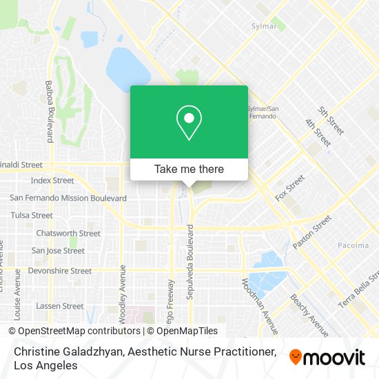 Mapa de Christine Galadzhyan, Aesthetic Nurse Practitioner