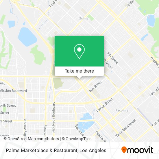 Mapa de Palms Marketplace & Restaurant
