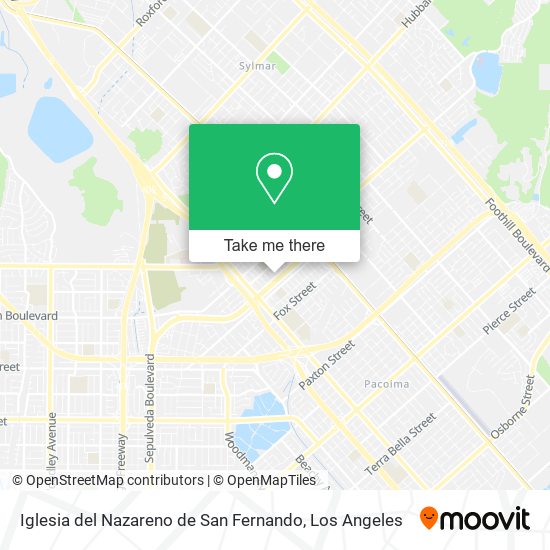 Iglesia del Nazareno de San Fernando map