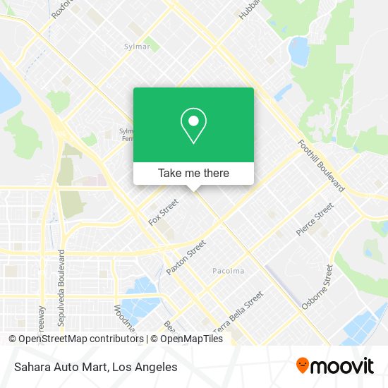 Mapa de Sahara Auto Mart