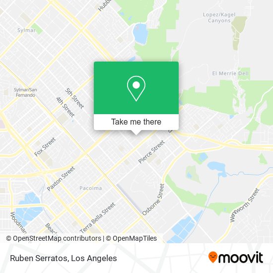 Mapa de Ruben Serratos