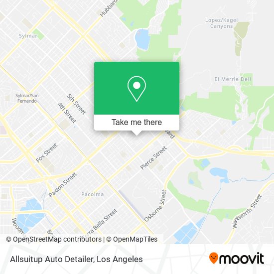 Mapa de Allsuitup Auto Detailer