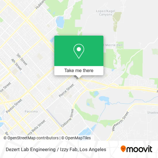 Dezert Lab Engineering / Izzy Fab map