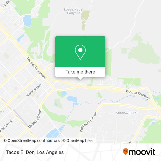 Tacos El Don map