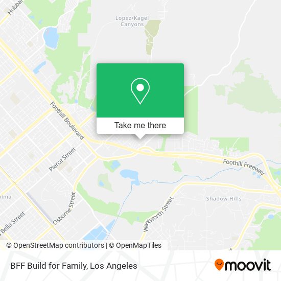BFF Build for Family map