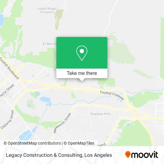 Legacy Construction & Consulting map