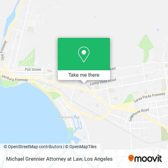 Mapa de Michael Grennier Attorney at Law