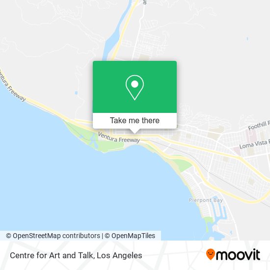 Centre for Art and Talk map