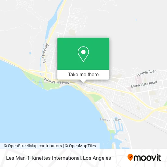 Mapa de Les Man-1-Kinettes International