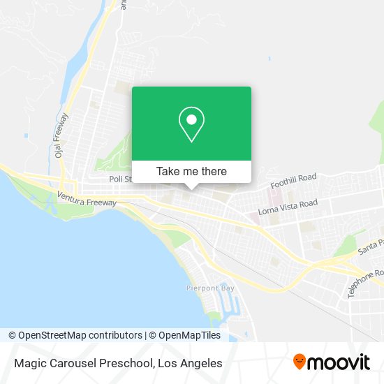 Mapa de Magic Carousel Preschool