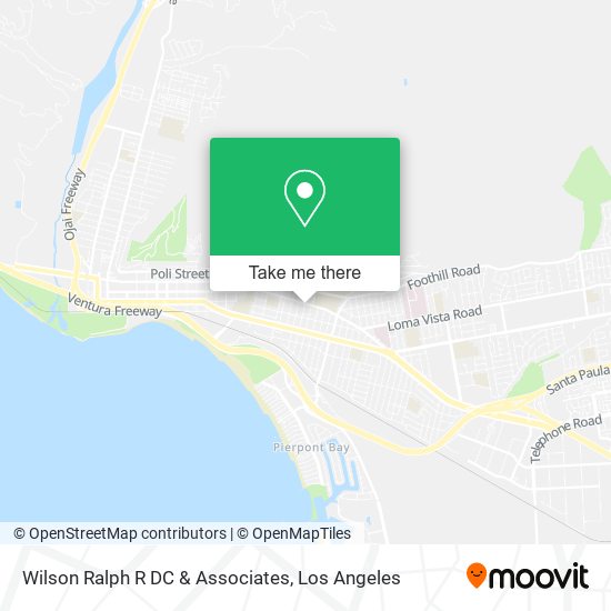 Wilson Ralph R DC & Associates map