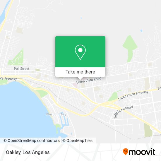 Mapa de Oakley
