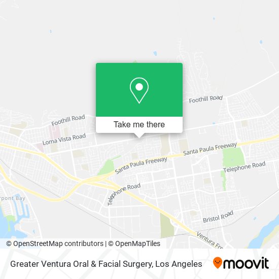 Mapa de Greater Ventura Oral & Facial Surgery