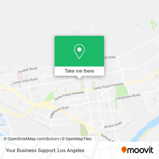 Your Business Support map