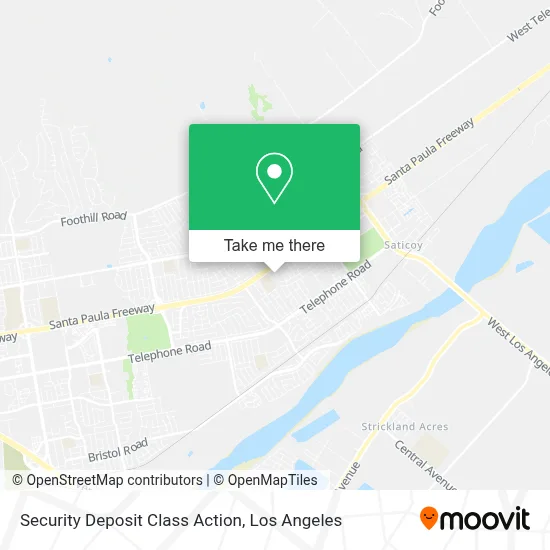 Security Deposit Class Action map