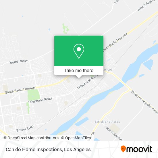 Can do Home Inspections map