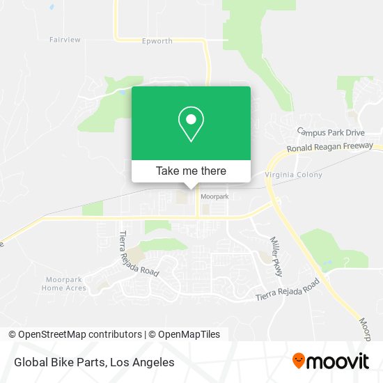 Mapa de Global Bike Parts