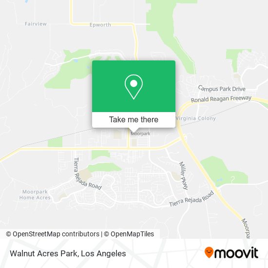 Mapa de Walnut Acres Park