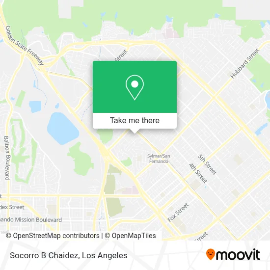 Socorro B Chaidez map