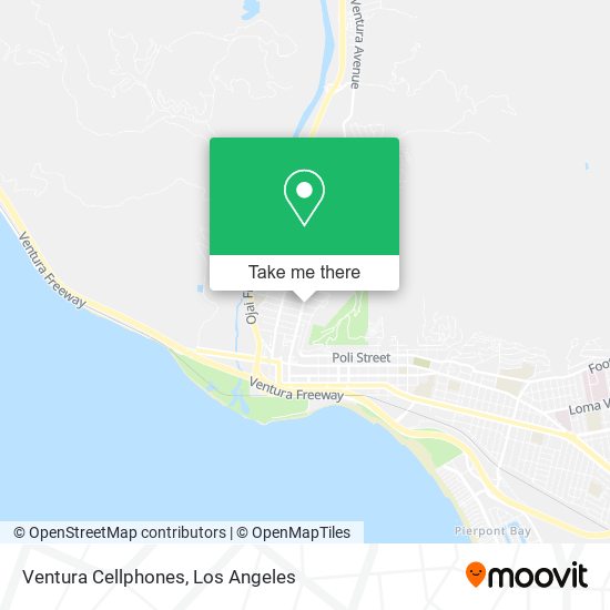 Ventura Cellphones map