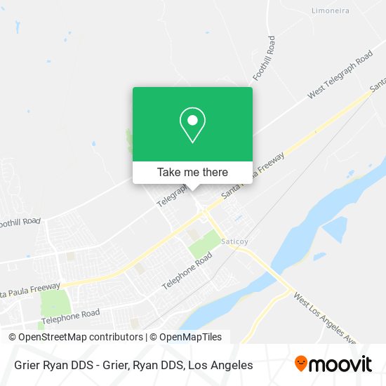 Grier Ryan DDS - Grier, Ryan DDS map