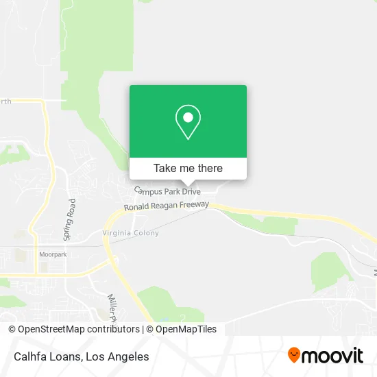 Calhfa Loans map