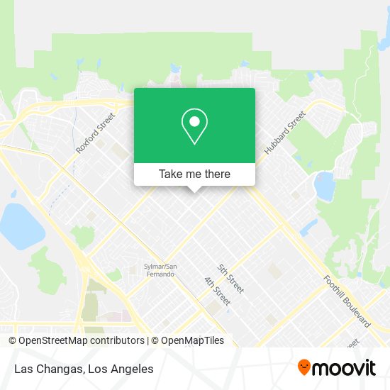 Mapa de Las Changas