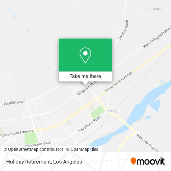 Holiday Retirement map