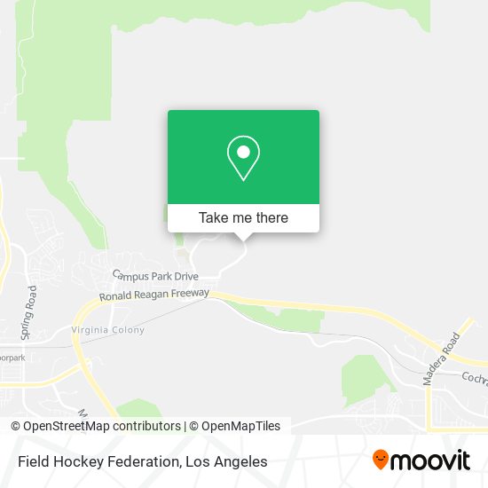 Field Hockey Federation map
