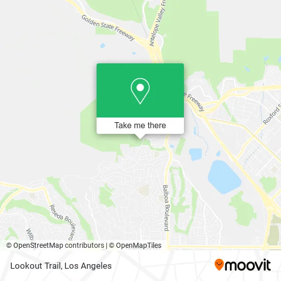 Mapa de Lookout Trail