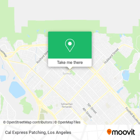 Mapa de Cal Express Patching