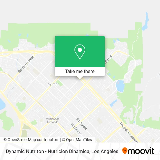 Mapa de Dynamic Nutriton - Nutricion Dinamica