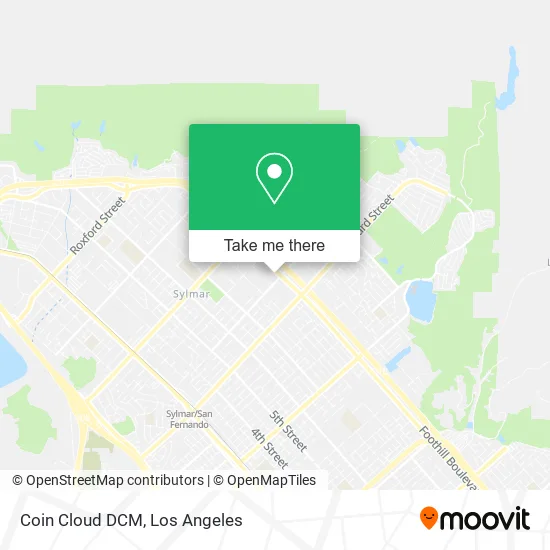 Mapa de Coin Cloud DCM