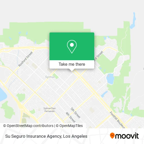 Mapa de Su Seguro Insurance Agency