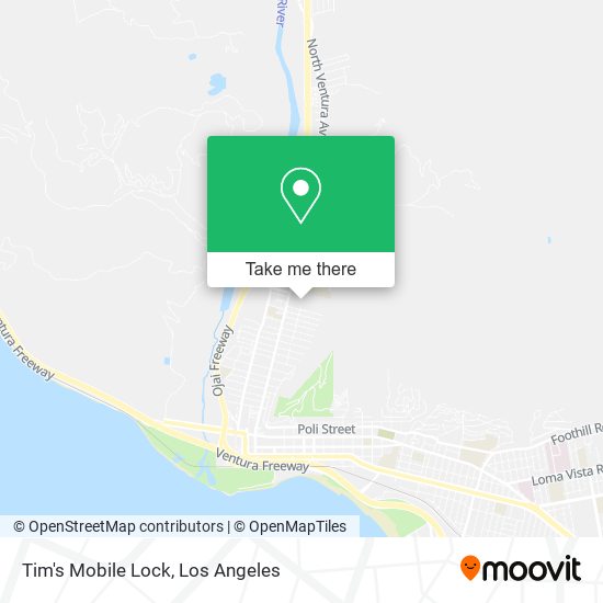 Tim's Mobile Lock map