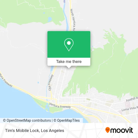 Tim's Mobile Lock map