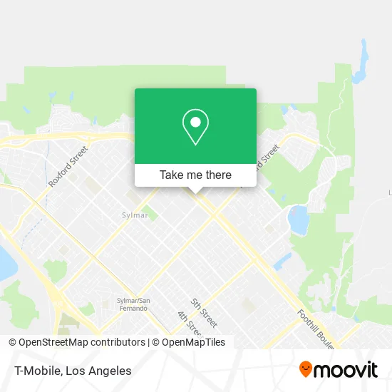 T-Mobile map