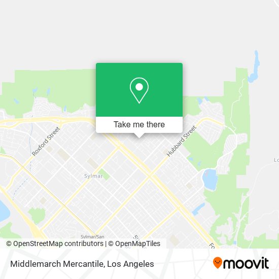 Middlemarch Mercantile map