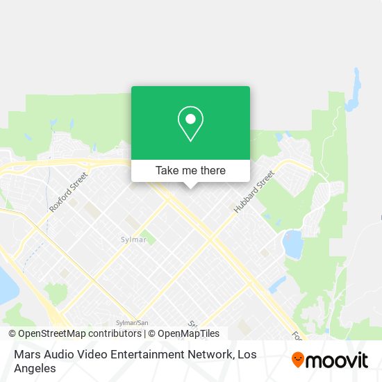 Mapa de Mars Audio Video Entertainment Network